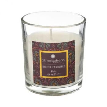 BOUGIE PARFUMÉE EN VERRE "NEDA" 110G BOIS