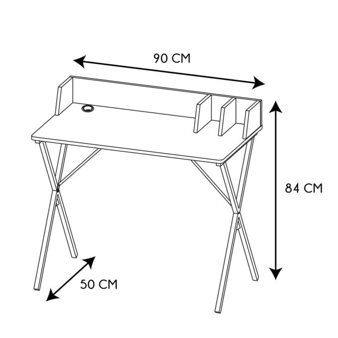 Bureau brice gris