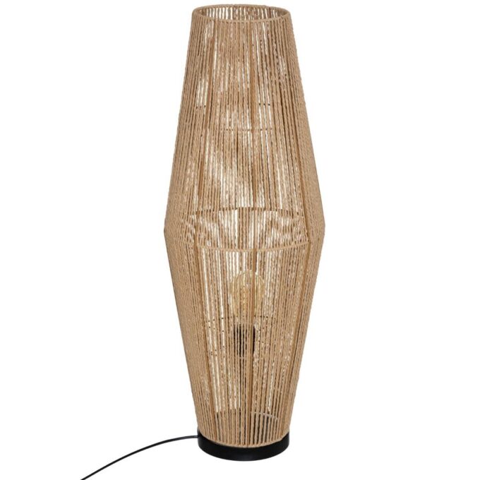 Lampadaire "Aissa", métal & papier H83 cm