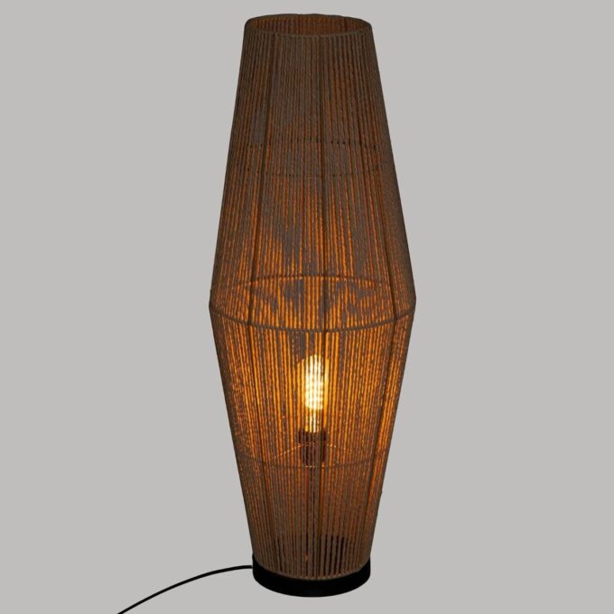 Lampadaire "Aissa", métal & papier H83 cm