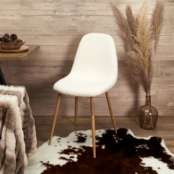 Chaise bouclette freya