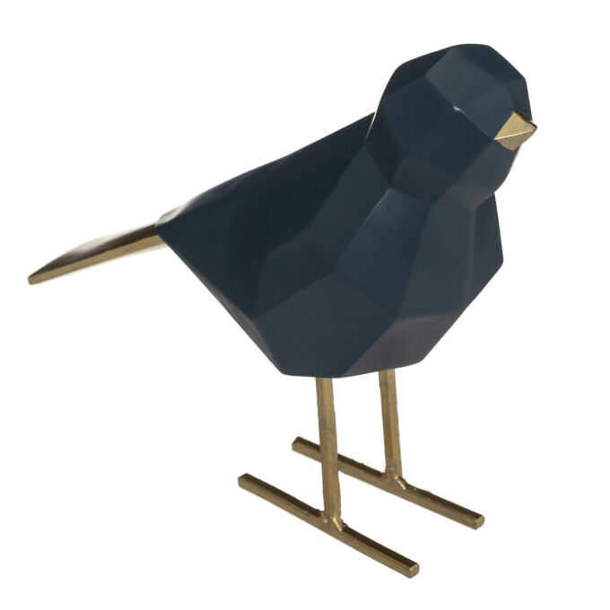 Statue origami "Oiseau", résine, H16 cm