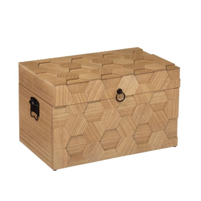 Malles "Arty", bois taille L