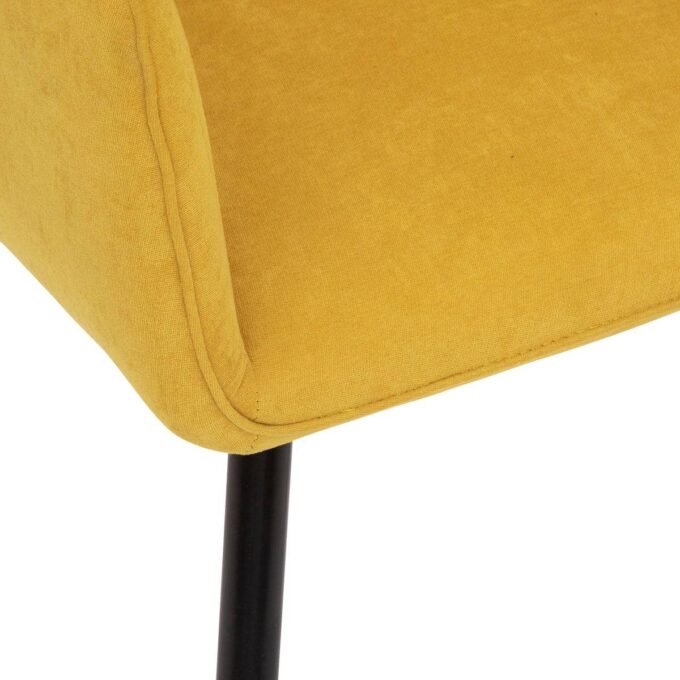 Fauteuil diner visoca occre