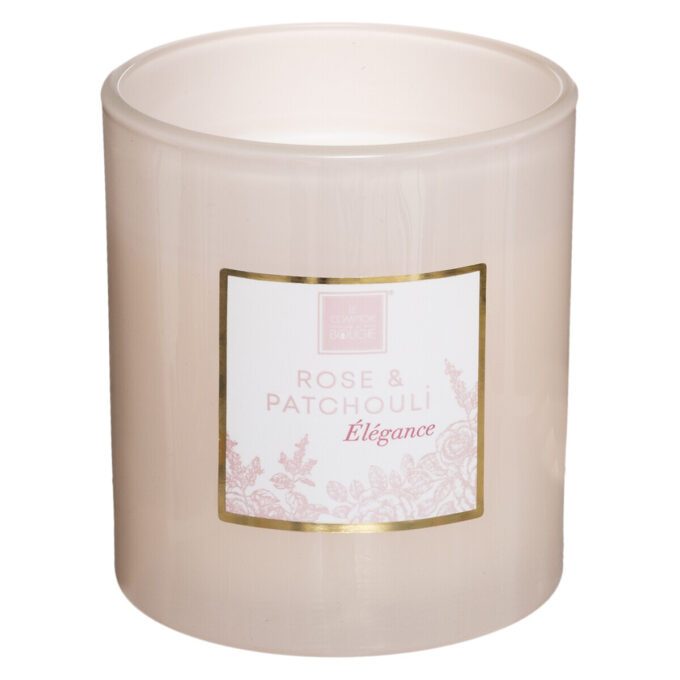 Bougie parfumée "Mael", rose & patchouli 190g