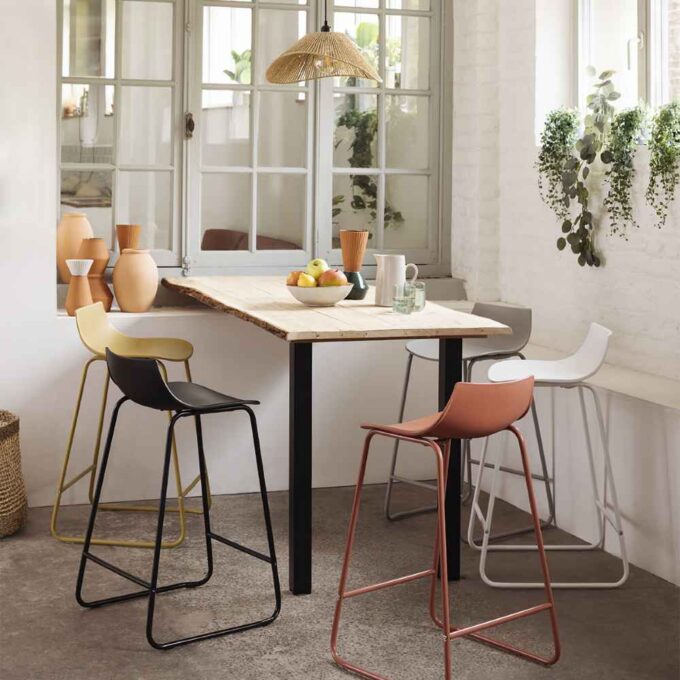 Tabouret de bar "Otac" gris