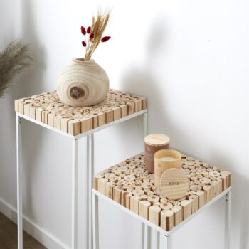 Sellette gigogne rondin X2