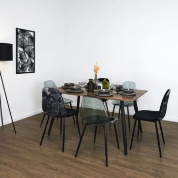 Table à Manger Extensible "Forest" 150-210cm Marron