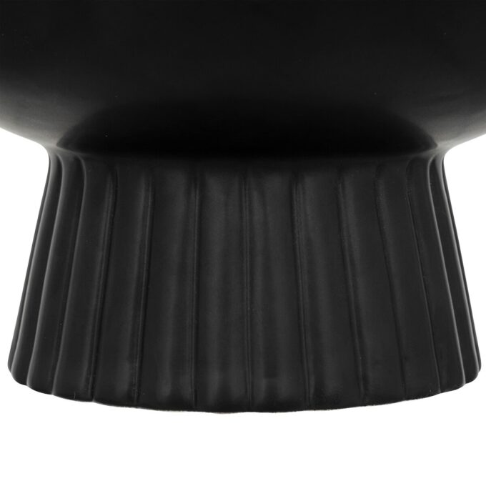 Coupelle "Chaya" Céramique, noir, D.22 cm