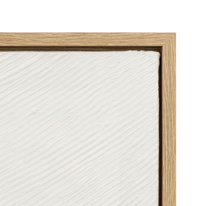 Déco mural 3D "Kohana" Blanc, 116x75 cm