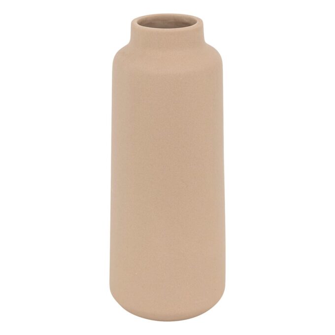 Vase céramique "Tila" Rose clair, H.30 cm