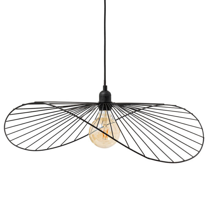 Suspension métal 58 cm noir Adelia Atmosphera
