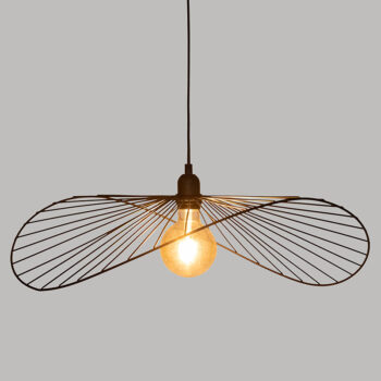 Suspension métal 58 cm noir Adelia Atmosphera
