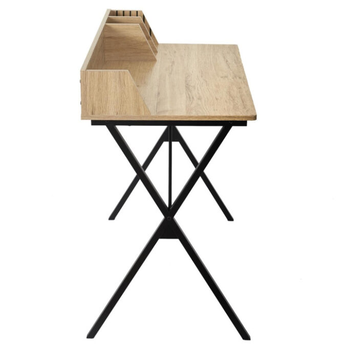 Bureau Design "Klaus" 90cm Marron