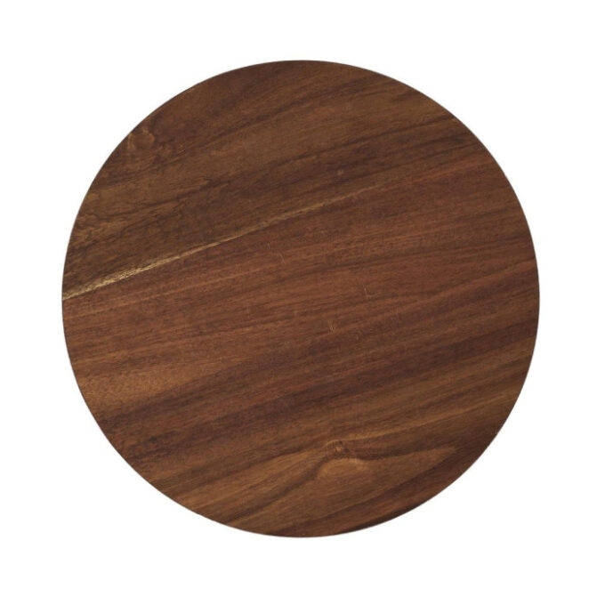 Table d'Appoint Design "Will" 55cm Marron