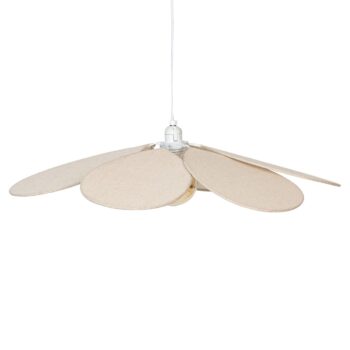 Suspension pétales "Naya" Beige, D.72 cm