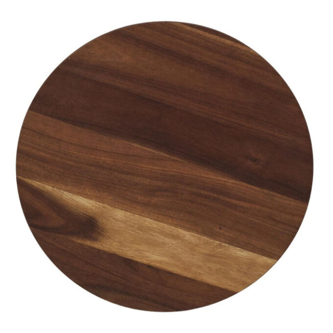 Table d'Appoint Design "Will" 45cm Marron