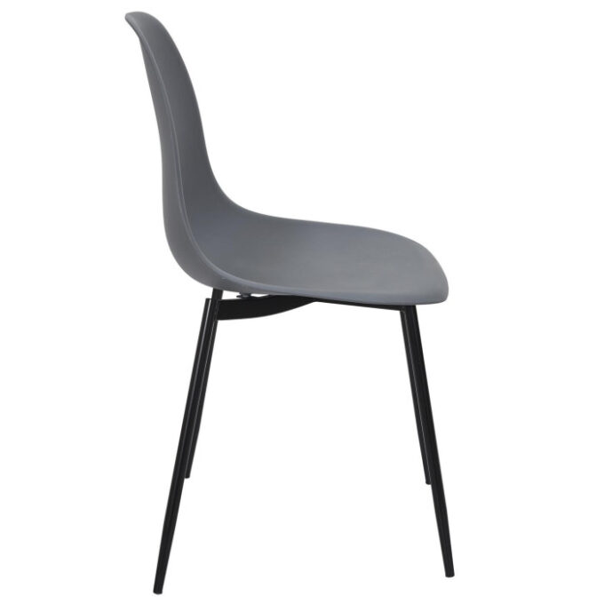Lot de 4 chaises gustav gris