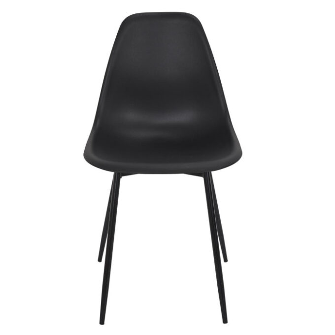 Lot de 4 chaises gustav noir