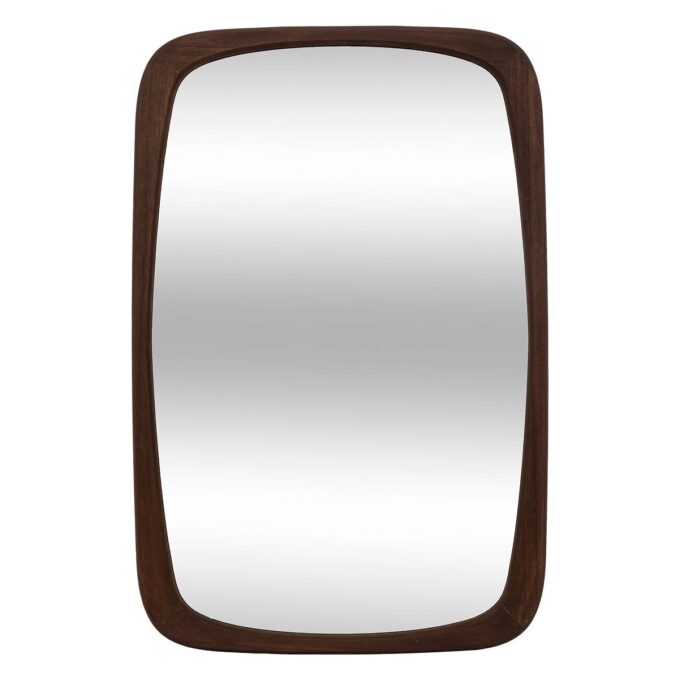 Miroir "Keira" Effet bois, 65x43 cm