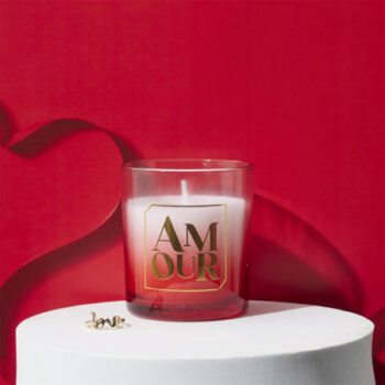 Bougie Parfumée Bijou Surprise "Amour" 110g Rêve Poudré