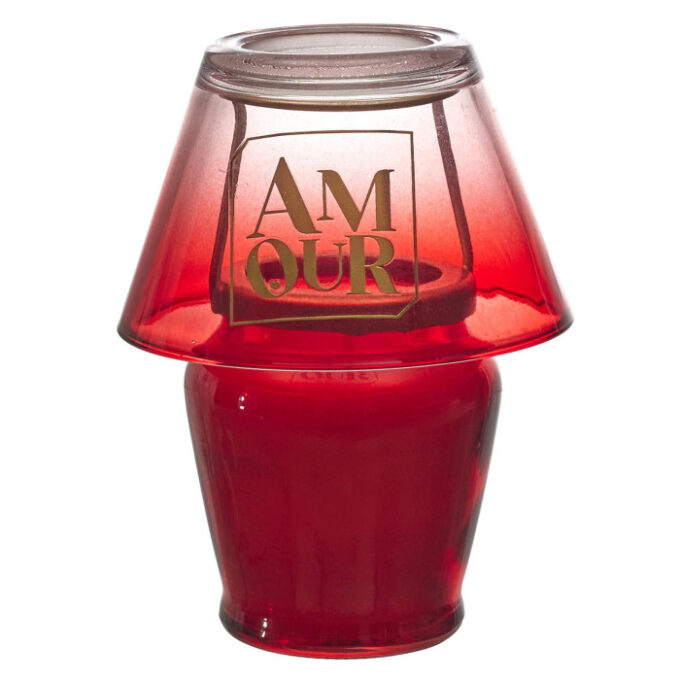 Bougie Parfumée Lampe "Amour" 100g Rêve Poudré