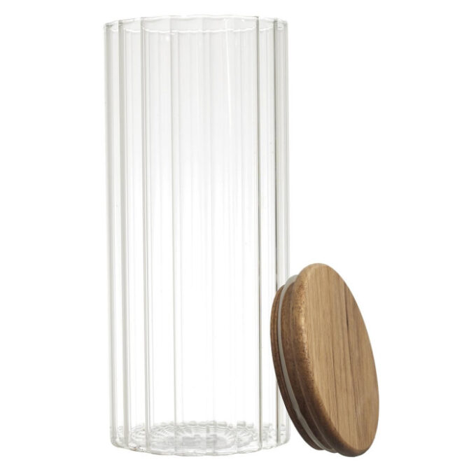 Bocal de Conservation en Verre "Jim" 110cl Transparent