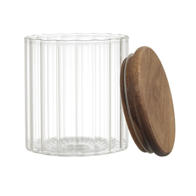 Bocal de Conservation en Verre "Jim" 50cl Transparent