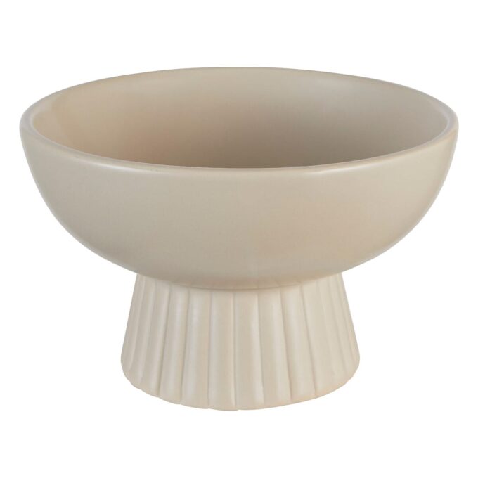 Coupelle "Chaya" Céramique, Beige, D. 22 cm
