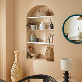 Coupelle "Chaya" Céramique, Beige, D. 22 cm
