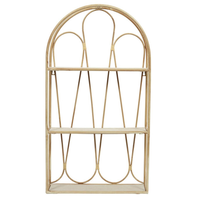 Étagère Murale Arche "Java" 73cm Naturel