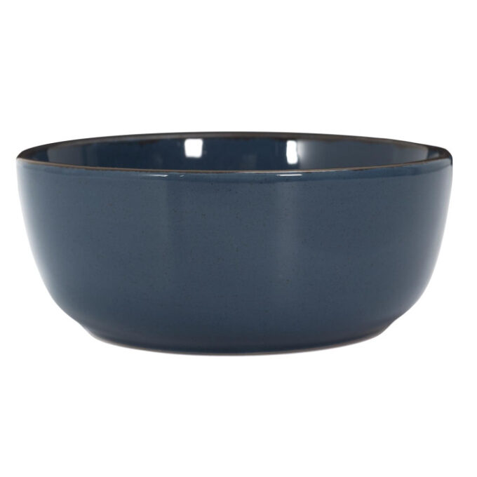 Service de Table 12 Pièces "Grès du Temps" 27cm Bleu