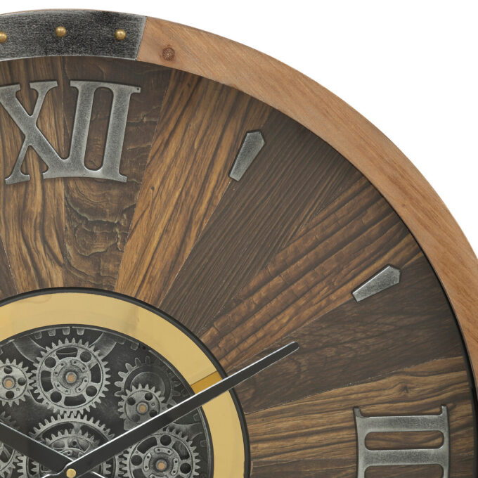 Horloge "Keane" Marron, D. 63,5 cm
