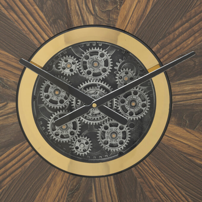 Horloge "Keane" Marron, D. 63,5 cm