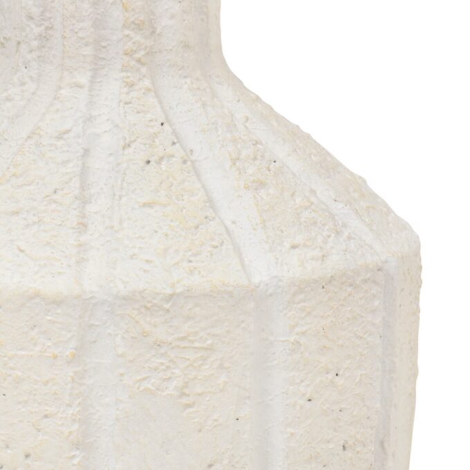 Vase antique "Nolwi" Céramique, Blanc, H.48 cm