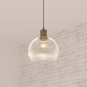 Suspension "Laye" Verre, D.20 cm