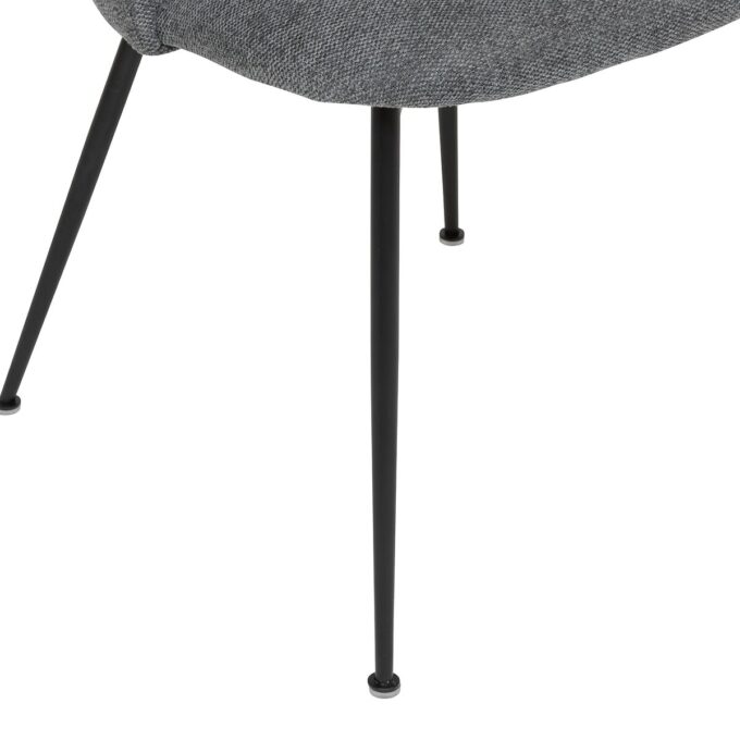 Chaise "Raven" Gris, 1 place