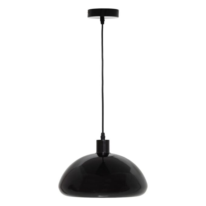 Suspension "Savio" Noir, D. 27,5 cm