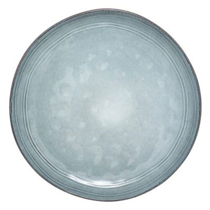 Lot de 6 Assiettes à Dessert "Flower" 21cm Bleu
