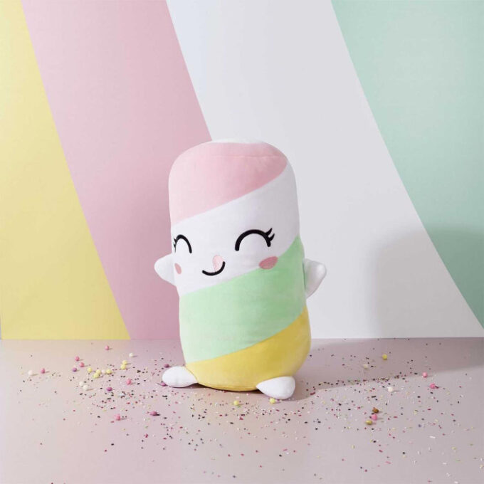 Peluche Enfant Chamallow "Kawaii" 40cm Multicolore