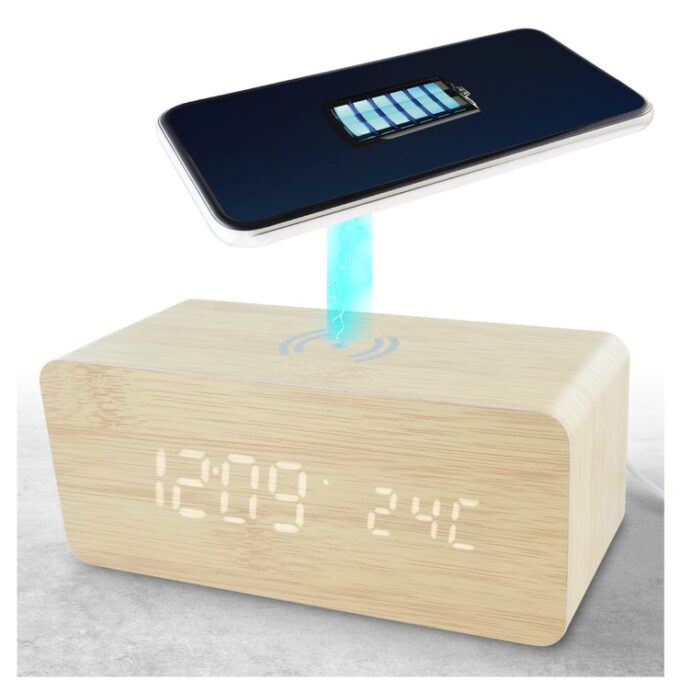 Reveil chargeur à induction 5W