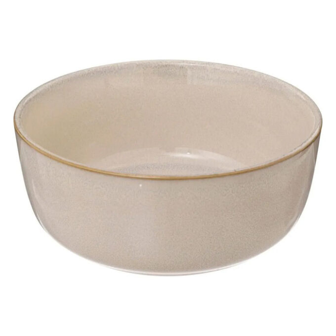 Lot de 6 Coupelles "Terre Inconnue" 15cm Beige