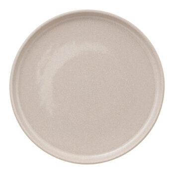 Lot de 6 Assiettes à Dessert "Terre Inconnue" 21cm Beige